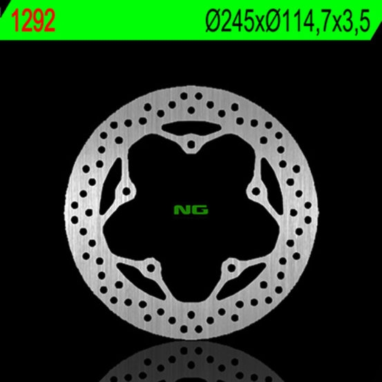 Disque de frein fixe avant NG pour Yamaha 125 YBR 2007-2011