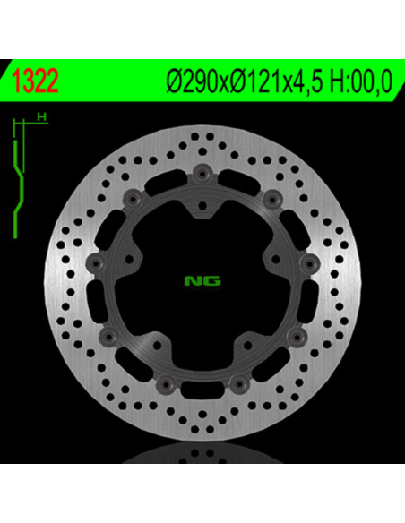 Disque de frein Avant NG BRAKES SUZUKI