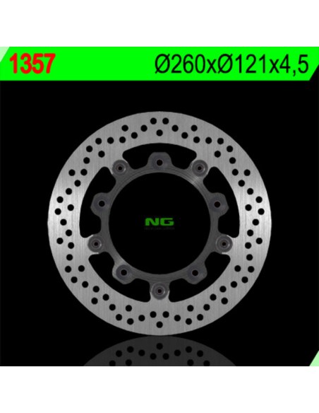Disque de frein avant NG flottant Suzuki Burgman 650