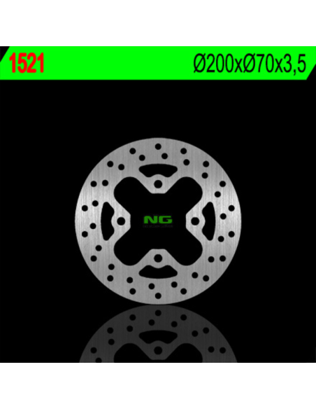 Disque de frein Arrière NG BRAKES KAWASAKI