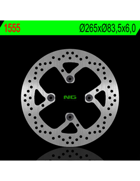 Disque de frein NG BRAKES 265x83,5x6