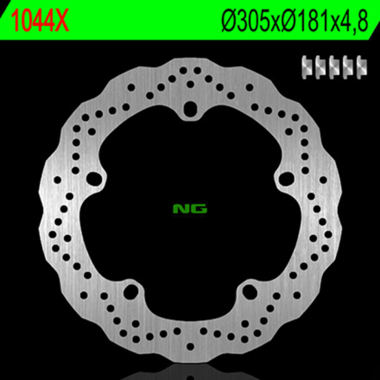 Disque de frein à pétales fixe avant NG Wave pour BMW