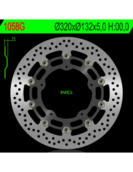 Disque de frein Avant NG BRAKES YAMAHA
