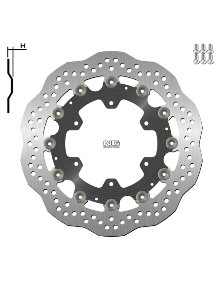 Disque de frein Avant NG BRAKES BMW