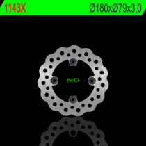 Disque de frein NG à pétales avant 180x79x3,0
