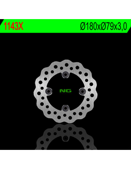 Disque de frein NG à pétales avant 180x79x3,0