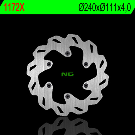 Disque de frein à pétales fixe arrière NG Wave pour KTM