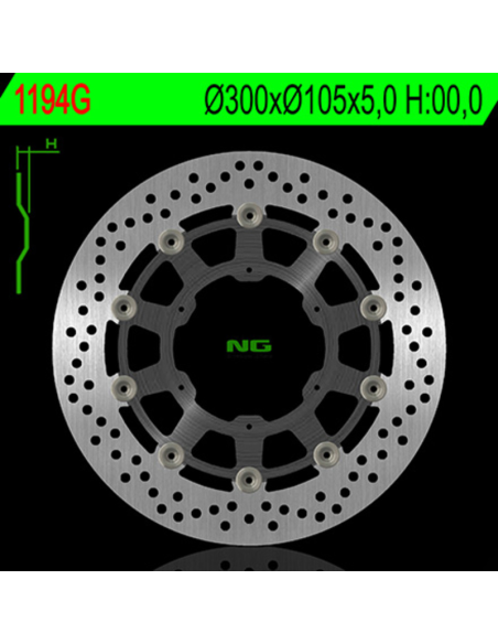 Disque de frein Avant NG BRAKES BMW