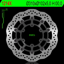 Disque de frein à pétales flottant avant NG Wave SUZUKI GSX-R
