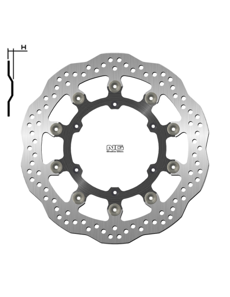 Disque de frein Avant NG BRAKES KTM - HUSABERG - HUSQVARNA