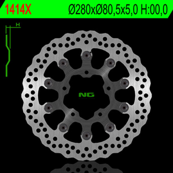 Disque de frein Avant NG BRAKES KAWASAKI