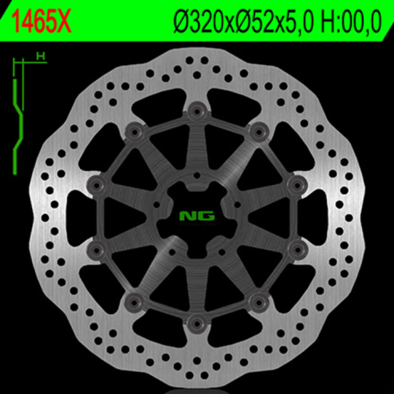 Disque de frein Avant/Arrière NG BRAKES KTM - HUSQVARNA