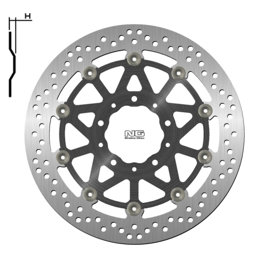 Disque de frein Avant NG BRAKES KAWASAKI