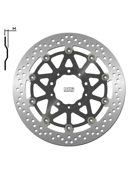 Disque de frein Avant NG BRAKES KAWASAKI