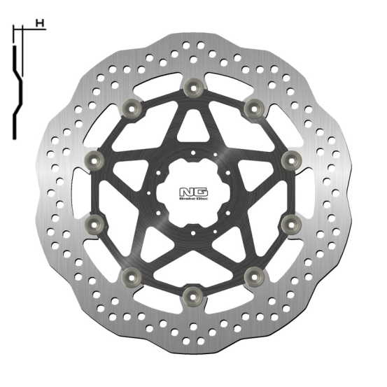 Disque de frein Avant NG BRAKES HONDA