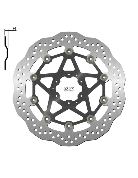 Disque de frein Avant NG BRAKES HONDA