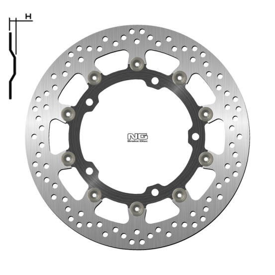 Disque de frein Avant NG BRAKES TRIUMPH