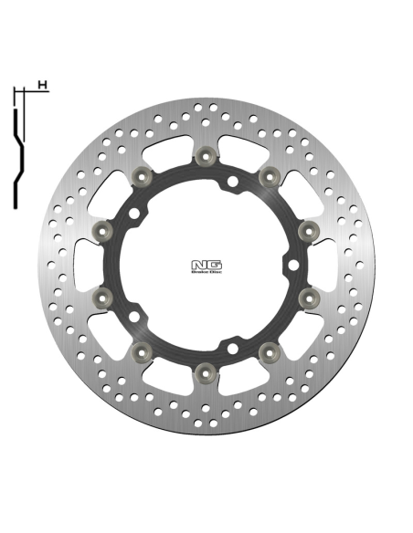 Disque de frein Avant NG BRAKES TRIUMPH