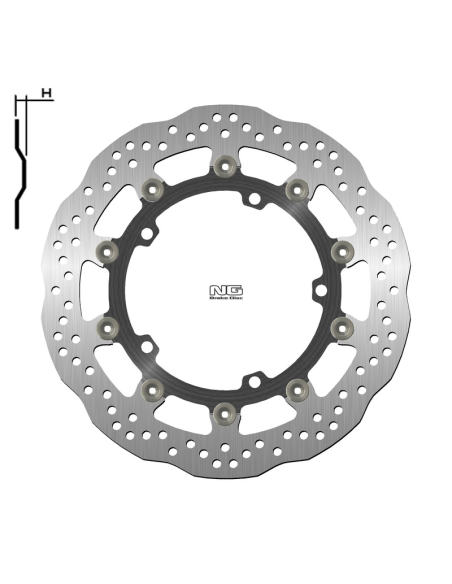 Disque de frein Avant NG BRAKES TRIUMPH