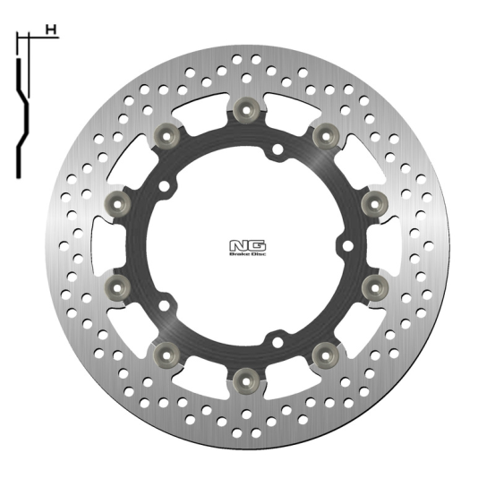 Disque de frein Avant NG BRAKES YAMAHA