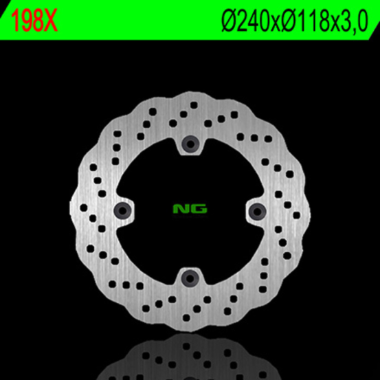Disque de frein NG à pétales avant 240x118x3,0