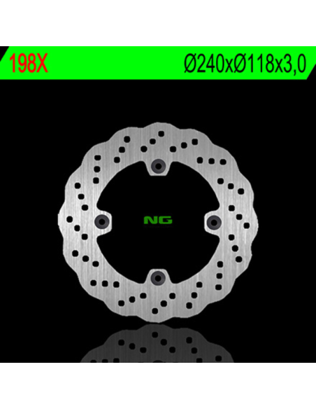 Disque de frein NG à pétales avant 240x118x3,0
