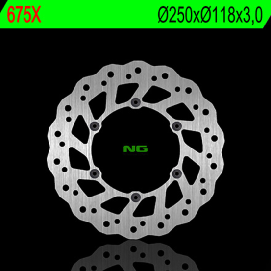 Disque de frein à pétales NG avant 250x118x3,0
