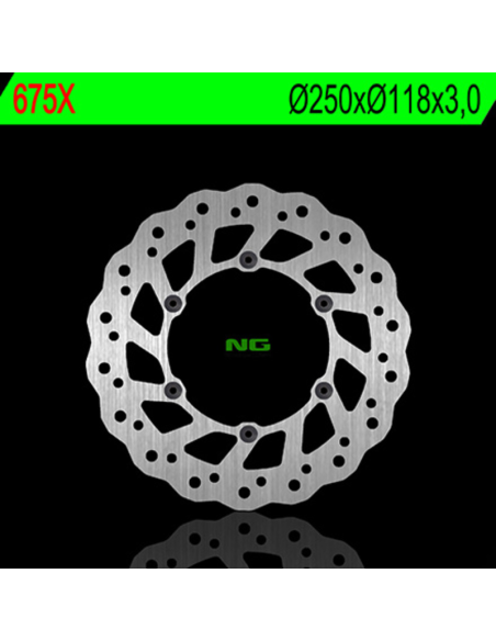 Disque de frein à pétales NG avant 250x118x3,0