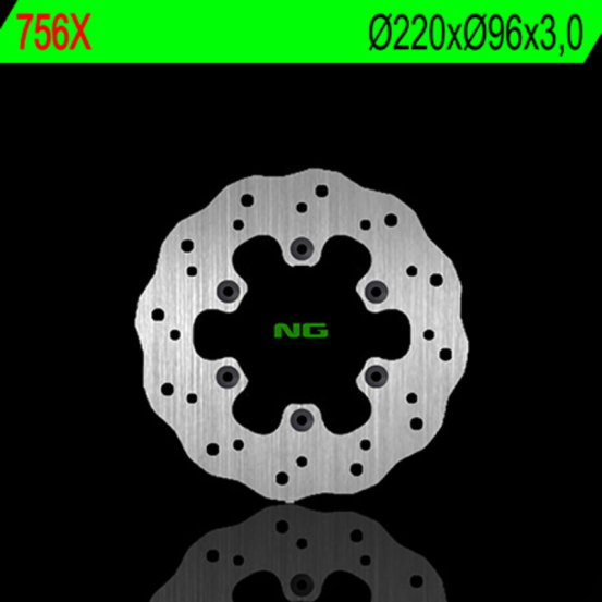 Disque de frein NG à pétales avant 220x96x3,0