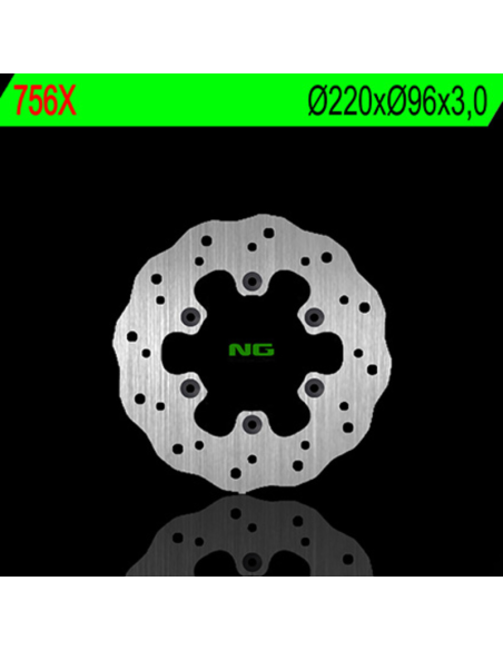 Disque de frein NG à pétales avant 220x96x3,0