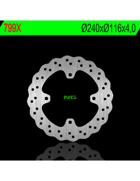 Disque de frein Arrière NG BRAKES SUZUKI - KAWASAKI