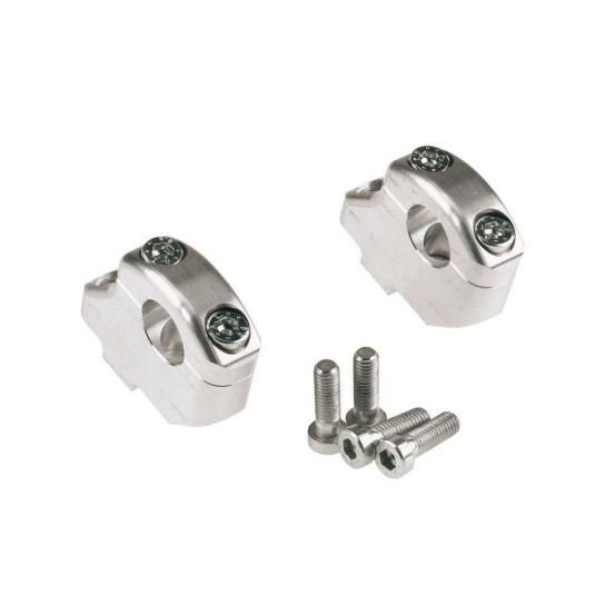 Pontets Décalés Et Réhausseurs Lsl Argenté 16/25Mm, Pour Ducati Avec Guidon Ø28,6Mm