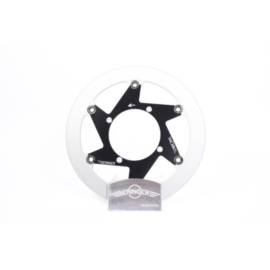 Disque de frein BERINGER Aeronal fonte flottant noir 320mm pour roue en 17 - KT3LGBF