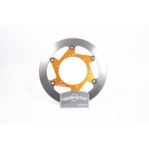Disque de frein BERINGER Aeronal fonte flottant orange 320mm pour roue en 17 - KT3LGOMMF