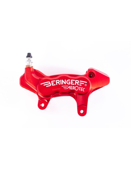 Étrier de frein axial gauche BERINGER Aerotec® 6 pistons diamètre 27mm rouge