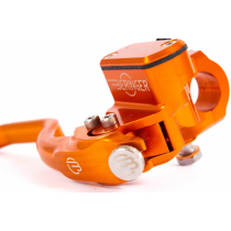 Maitre-cylindre de frein radial BERINGER Aerotec® Ø 14,5mm bocal integré orange (levier type 2 - 14cm)