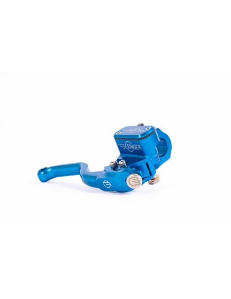 Maitre-cylindre de frein radial BERINGER Aerotec® Ø 17,5mm bocal integré bleu (levier type 2 - 14cm)