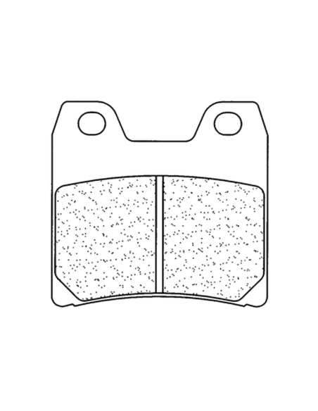 Plaquettes de frein arrière CL BRAKES - RX3 métal fritté route