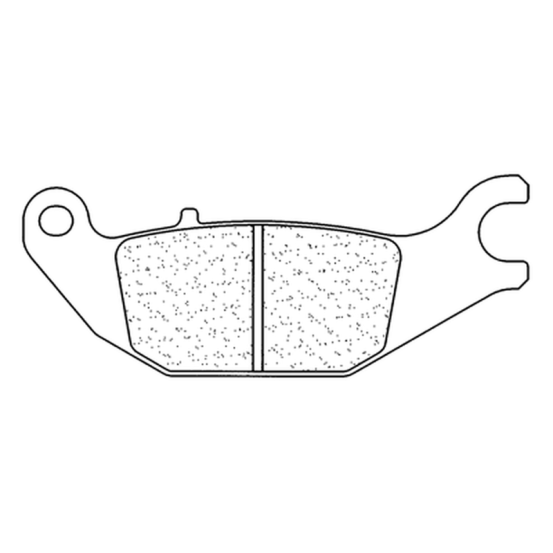 Plaquettes de frein avant ou arrière CL BRAKES - S4 métal fritté urbain et route