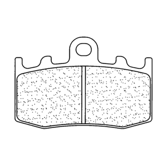 Plaquettes de frein avant CL BRAKES - XBK5 métal fritté route / racing
