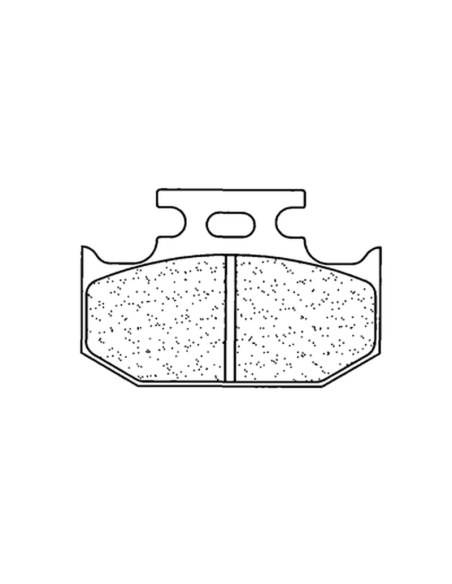 Plaquettes de frein avant ou arrière CL BRAKES - ATV1 métal fritté quad