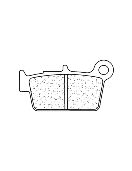 Plaquettes de frein arrière CL BRAKES - RX3 métal fritté route