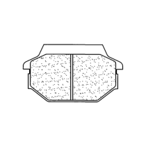 Plaquettes de frein avant ou arrière CL BRAKES - ATV1 métal fritté quad