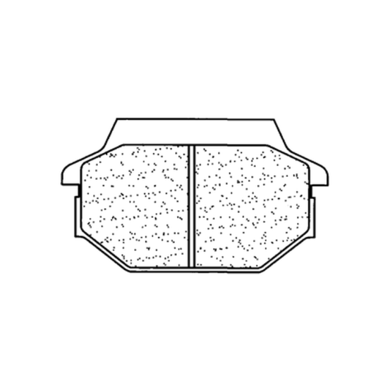 Plaquettes de frein avant ou arrière CL BRAKES - ATV1 métal fritté quad