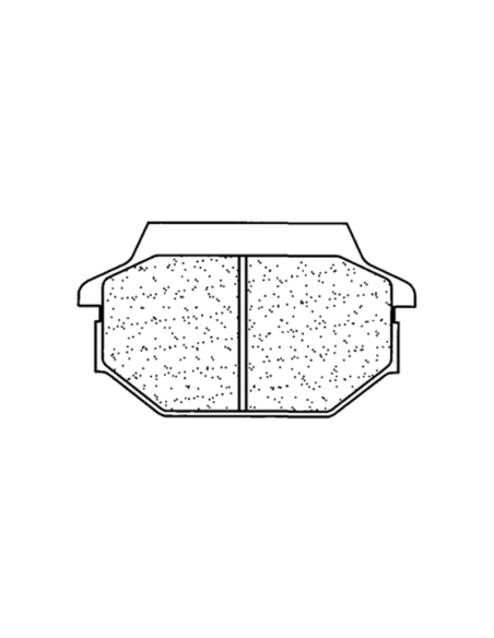 Plaquettes de frein avant ou arrière CL BRAKES - ATV1 métal fritté quad