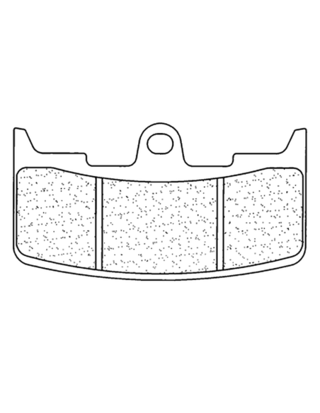 Plaquettes de frein avant CL BRAKES - XBK5 métal fritté route / racing