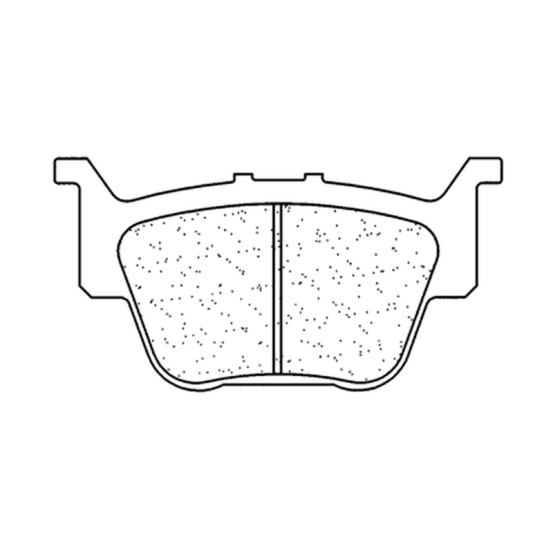 Plaquettes de frein avant ou arrière CL BRAKES - ATV1 métal fritté quad