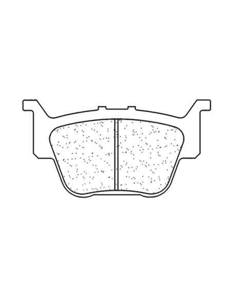 Plaquettes de frein avant ou arrière CL BRAKES - ATV1 métal fritté quad