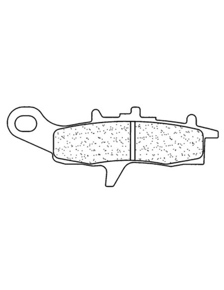 Plaquettes de frein avant ou arrière CL BRAKES - ATV1 métal fritté quad