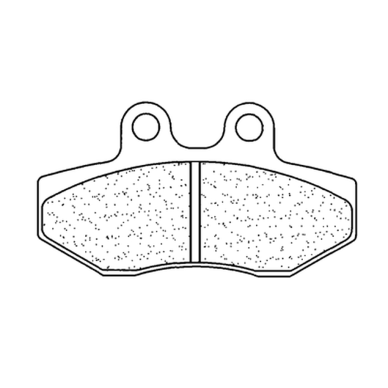 Plaquettes de frein avant ou arrière CL BRAKES - S4 métal fritté urbain et route